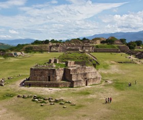 Famous tourist city of Oaxaca Stock Photo 07
