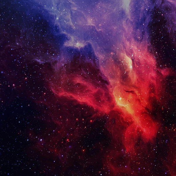 Fantasy beautiful space nebula Stock Photo 07