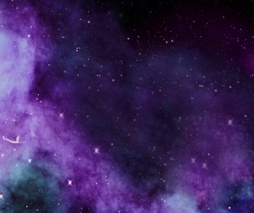 Fantasy beautiful space nebula Stock Photo 08