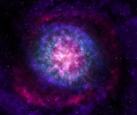 Fantasy beautiful space nebula Stock Photo 16