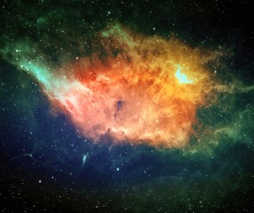 Fantasy beautiful space nebula Stock Photo 25