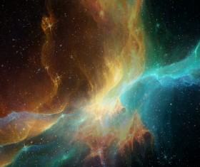 Fantasy beautiful space nebula Stock Photo 27