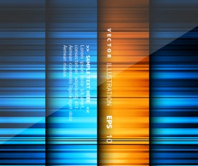 Fashion blue background illustration vector