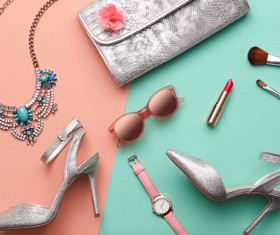 Fashion design female accessories Stock Photo 04