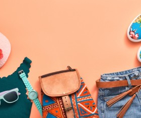 Fashion design female accessories Stock Photo 06