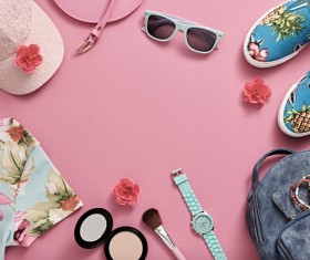 Fashion design female accessories Stock Photo 07