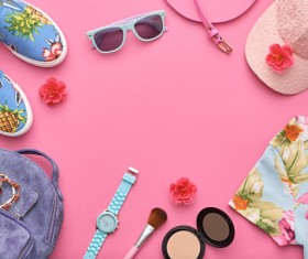 Fashion design female accessories Stock Photo 08