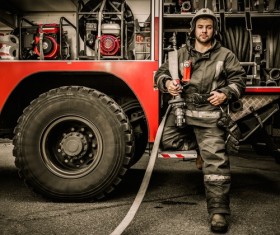 Firemen Stock Photo 01