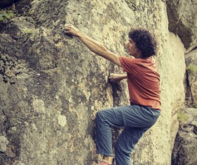Free climbing Stock Photo 03
