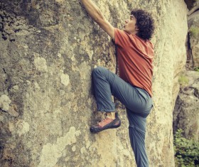 Free climbing Stock Photo 04