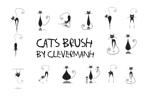 download brush photoshop cat tumpah