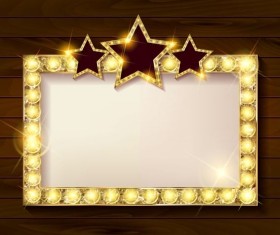 vector diamond frame shining jewelry borders frames ornaments decorative retro related material