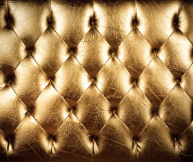Golden leather Stock Photo