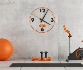 Gymnasium indoors Stock Photo 03