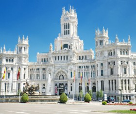 Historic city of Madrid Stock Photo 02