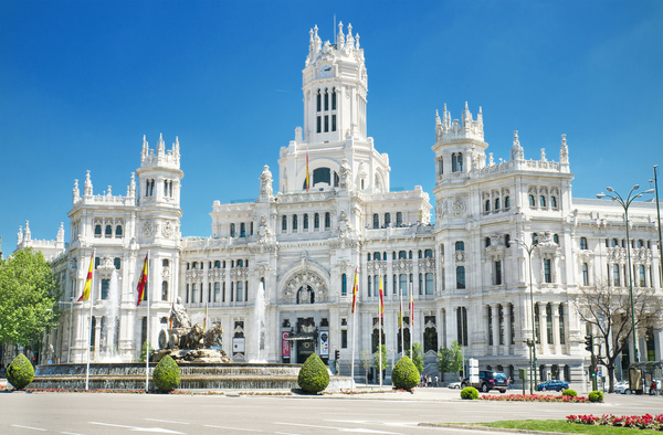 Historic city of Madrid Stock Photo 02