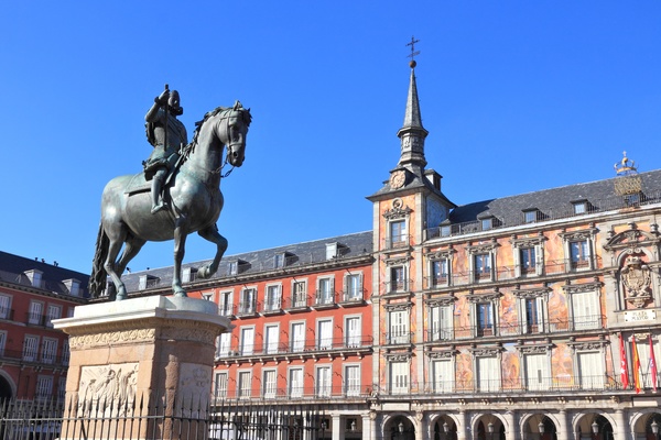 Historic city of Madrid Stock Photo 03 free download