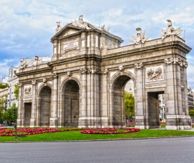 Historic city of Madrid Stock Photo 06