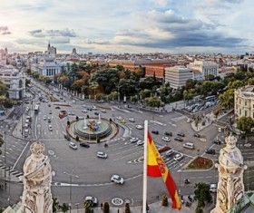 Historic city of Madrid Stock Photo 07
