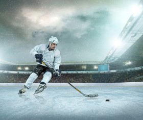 Hockey game Stock Photo 02