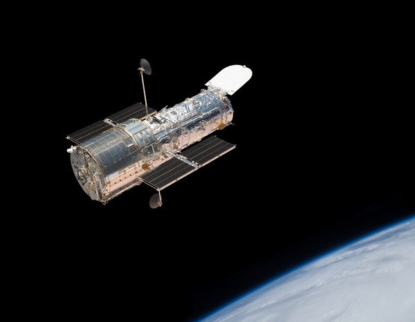 In orbit satellite Stock Photo 03