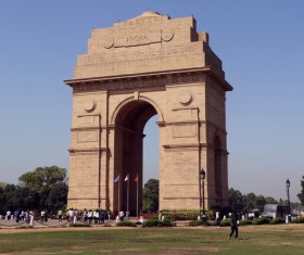 Indian capital New Delhi Stock Photo 02