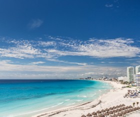 International tourist city Cancun Stock Photo 02