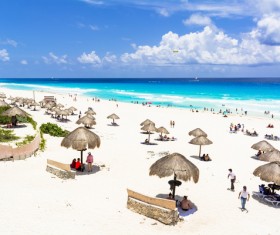 International tourist city Cancun Stock Photo 03