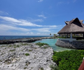 International tourist city Cancun Stock Photo 04