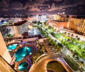 International tourist city Cancun Stock Photo 08