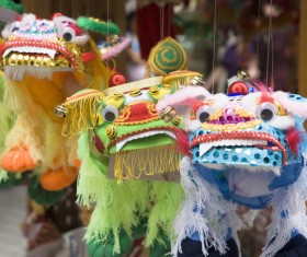 Lion National Crafts Stock Photo