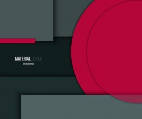 Material design modern background vector
