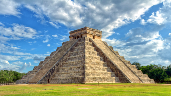 Maya cultural relics Stock Photo