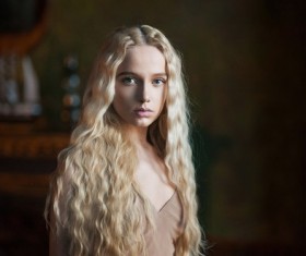 Melancholy girl HD picture