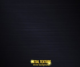 Metal texture with black background vector