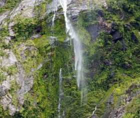 Milford Sandford Falls Stock Photo