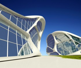 Modeling peculiar architecture Stock Photo 10