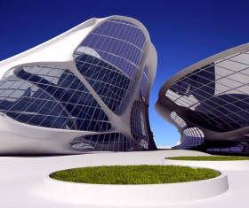 Modeling peculiar architecture Stock Photo 11