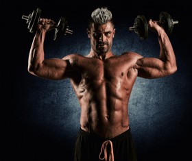 Muscle and fitness Stock Photo 03