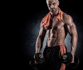 Muscle and fitness Stock Photo 04