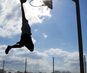 Practice dunk HD picture