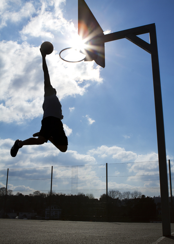 Practice dunk HD picture