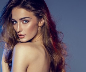 Pretty girl portrait Stock Photo 03