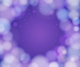 Purple gentle bokeh vector backgrounds