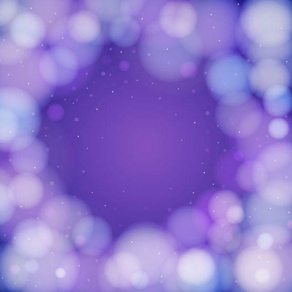 Purple gentle bokeh vector backgrounds