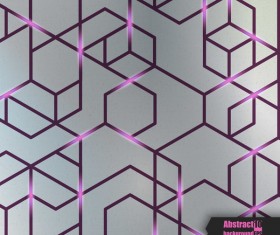 Purple lines with abstract background vector