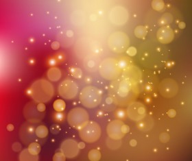 Red and brown bokeh background vector