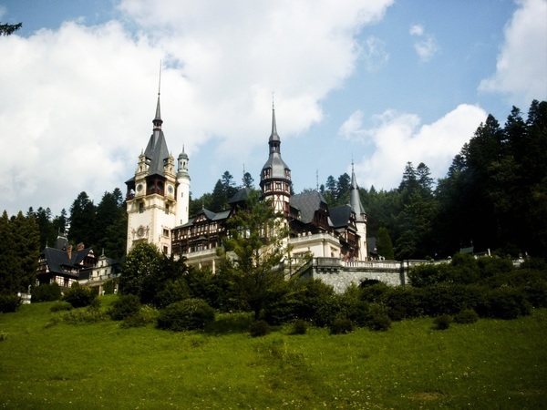 Romanian castle Stock Photo