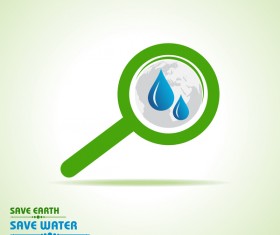 Save environment design vector material 14