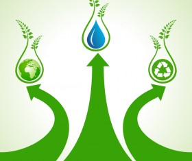 Save environment design vector material 15